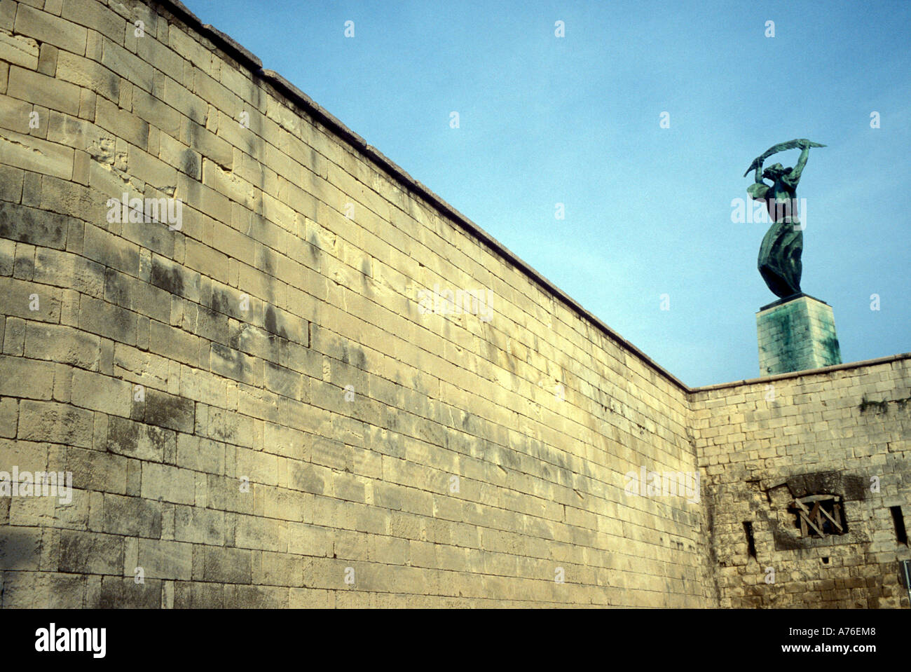 Budapest: el Monumento a la libertad Foto de stock