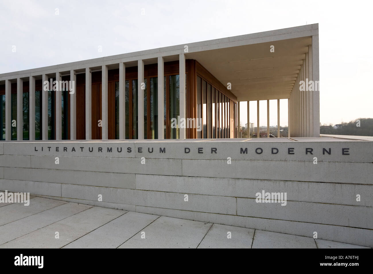 Museo de la literatura moderna, Marbach Neckar, Baden-Wuerttemberg, Alemania Foto de stock