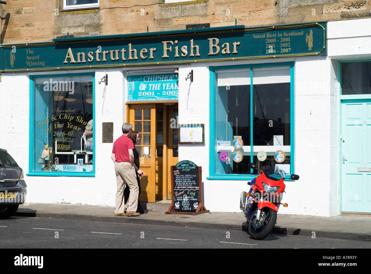 Anstruther Fish Bar Fife Scotland Fotos e Imágenes de stock Alamy