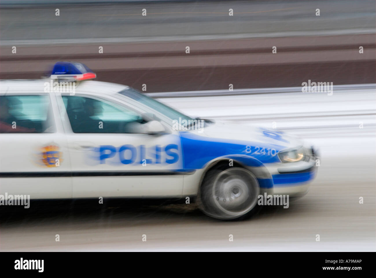 Coche de policía sueco fotografías e imágenes de alta resolución - Alamy