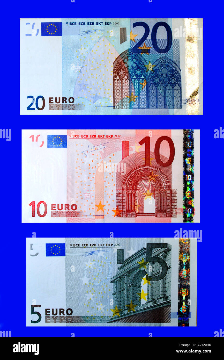 Euro five 5 euros fotografías e imágenes de alta resolución - Alamy