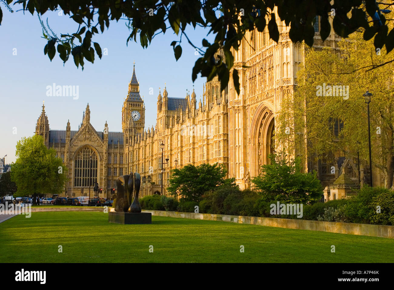 Casas del Parlamento England Reino Unido Foto de stock