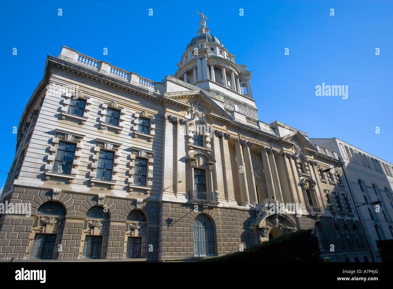 El Old Bailey, Londres, Gran Bretaña. Foto de stock