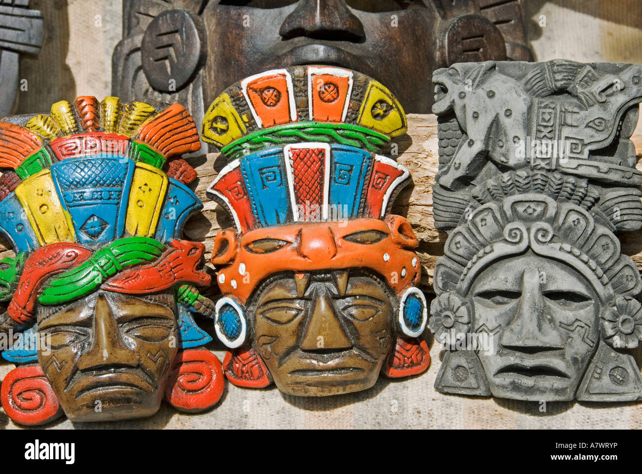 Las artes y la artesanía de los mayas de Chichén Itzá México Fotografía de  stock - Alamy