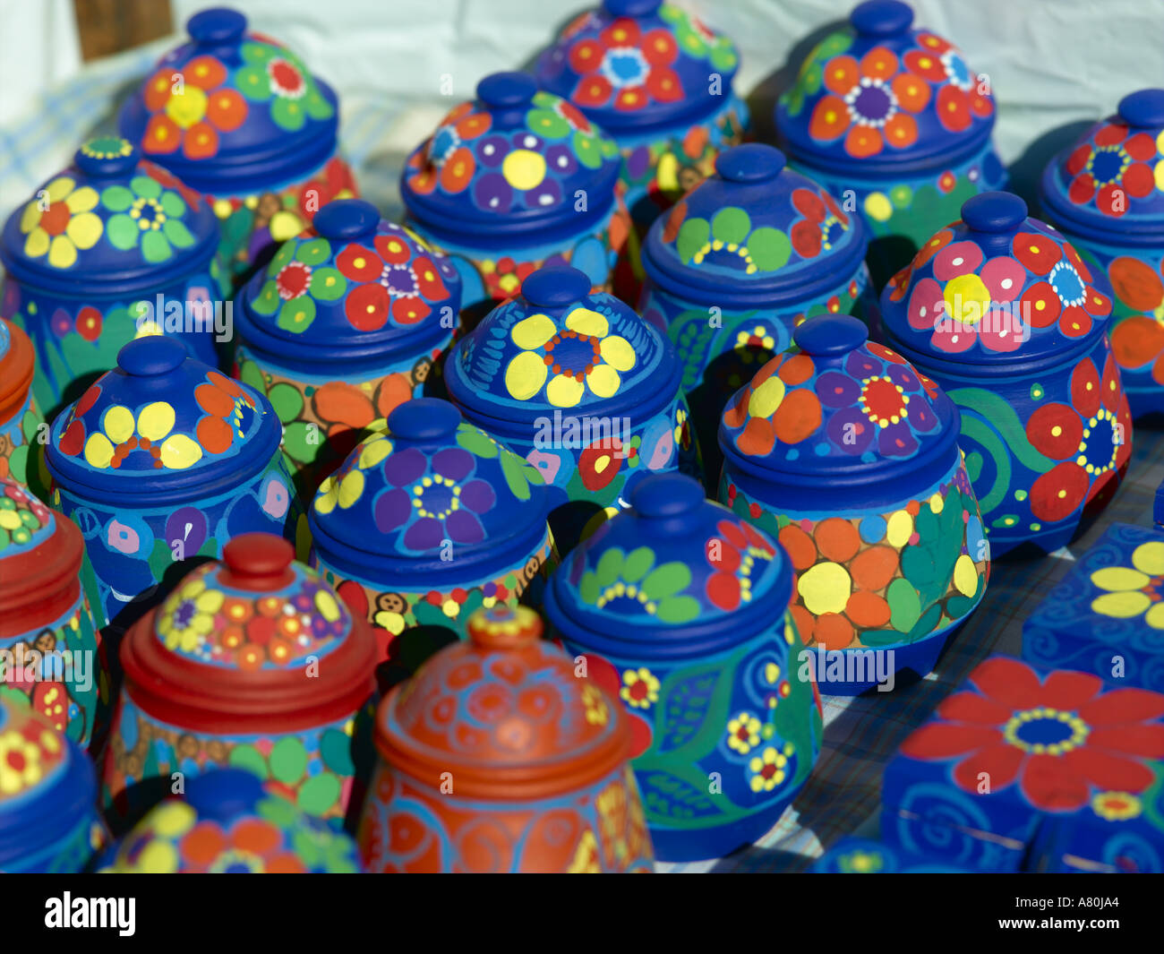 México, la cerámica mexicana Foto de stock