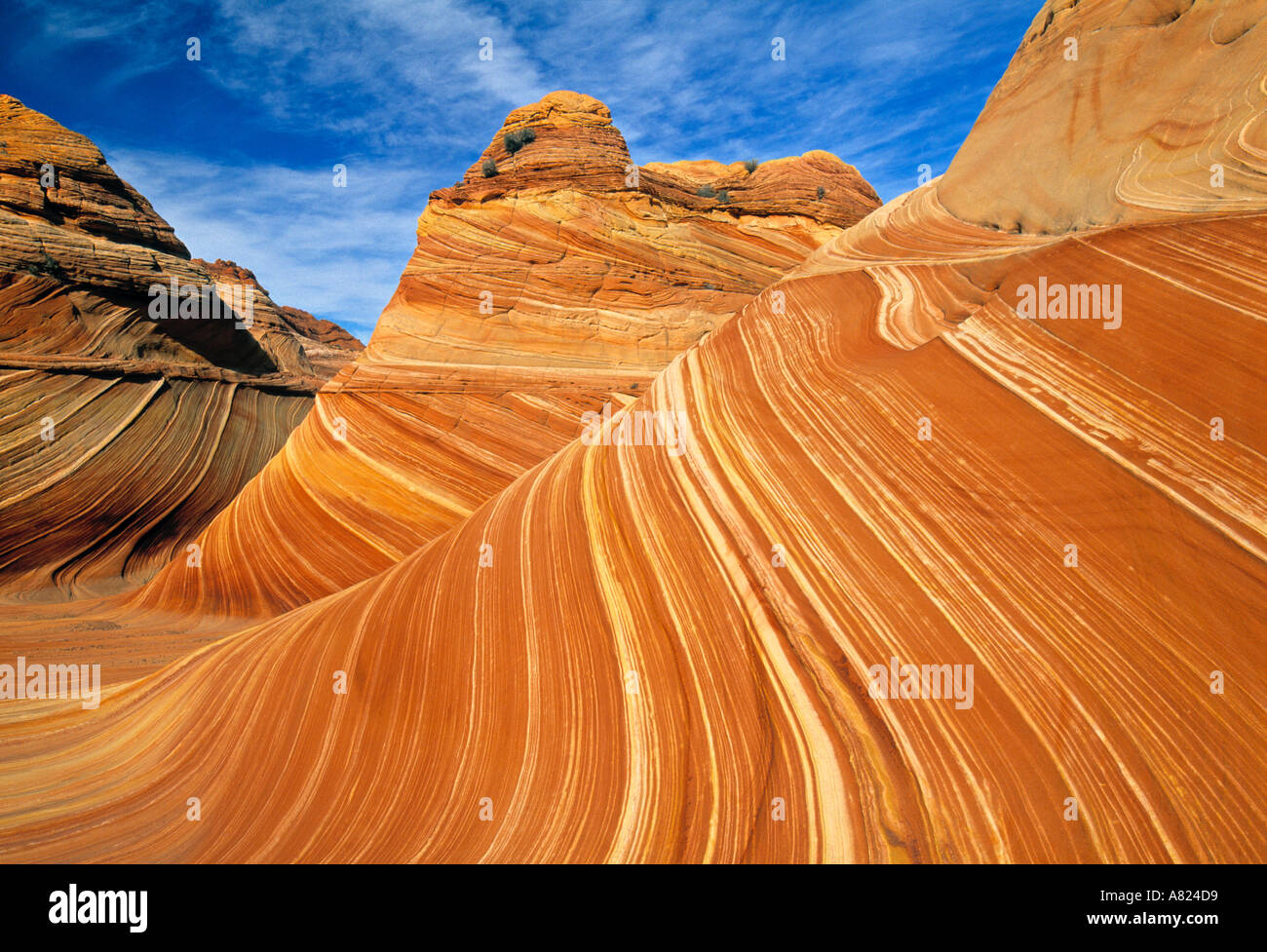 Vermilion Cliffs, Paria Canyon, en Arizona, EE.UU. Foto de stock