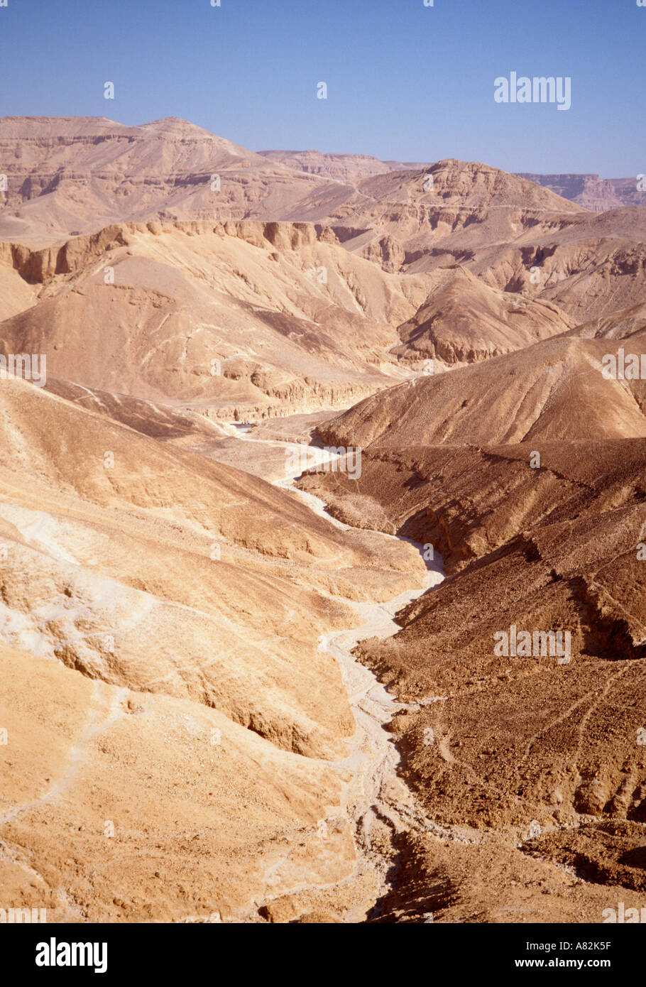 Egipto Luxor Valle de los Reyes Foto de stock