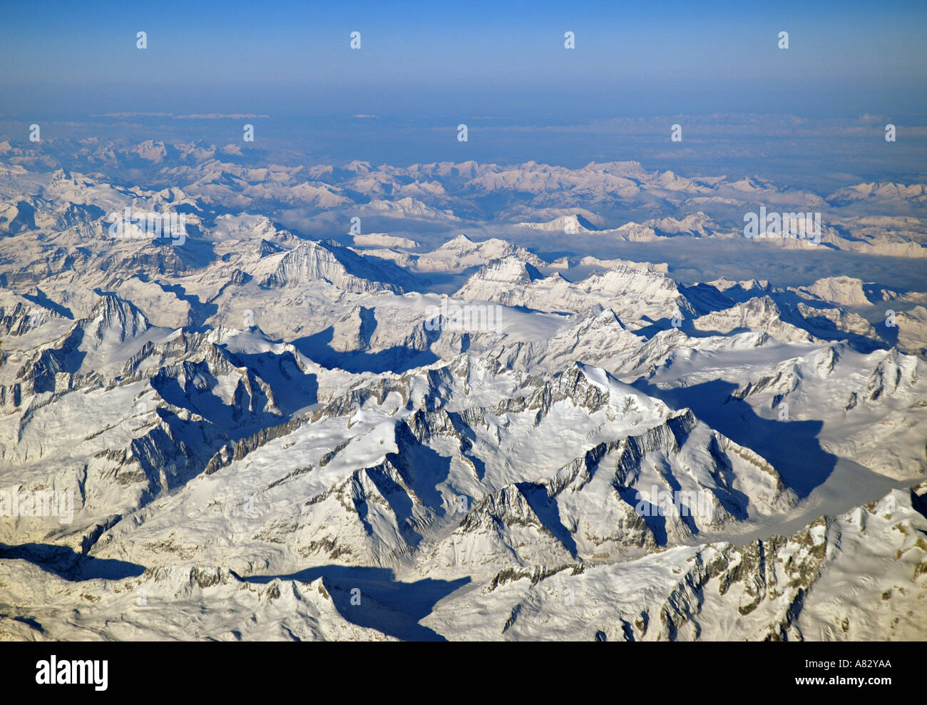 Alpes Suizos, Suiza Foto de stock