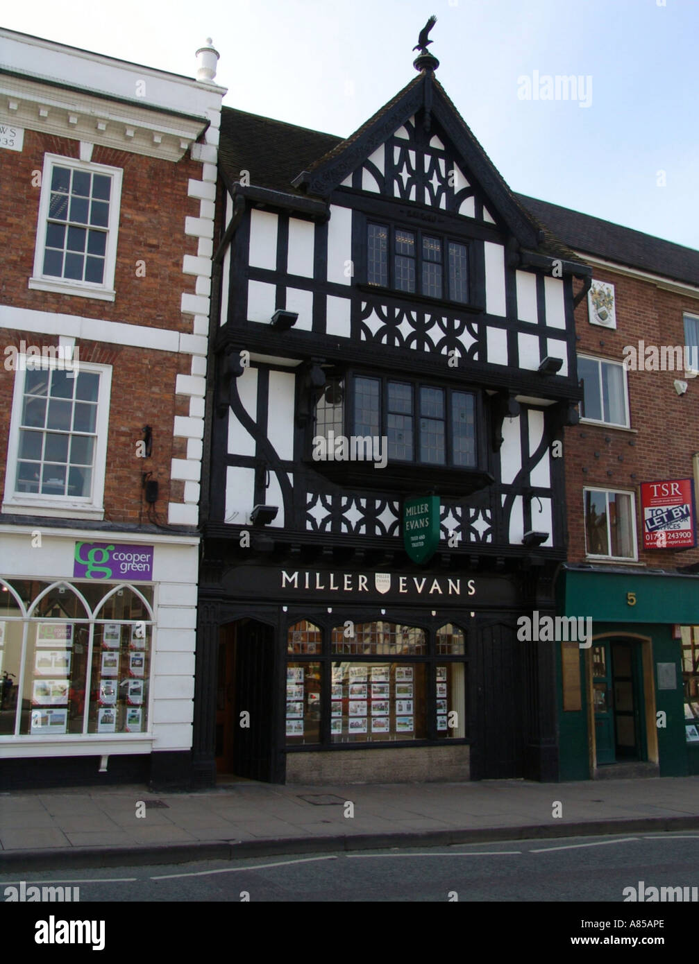 Miller evans edificio shrewsbury fotografías e imágenes de alta