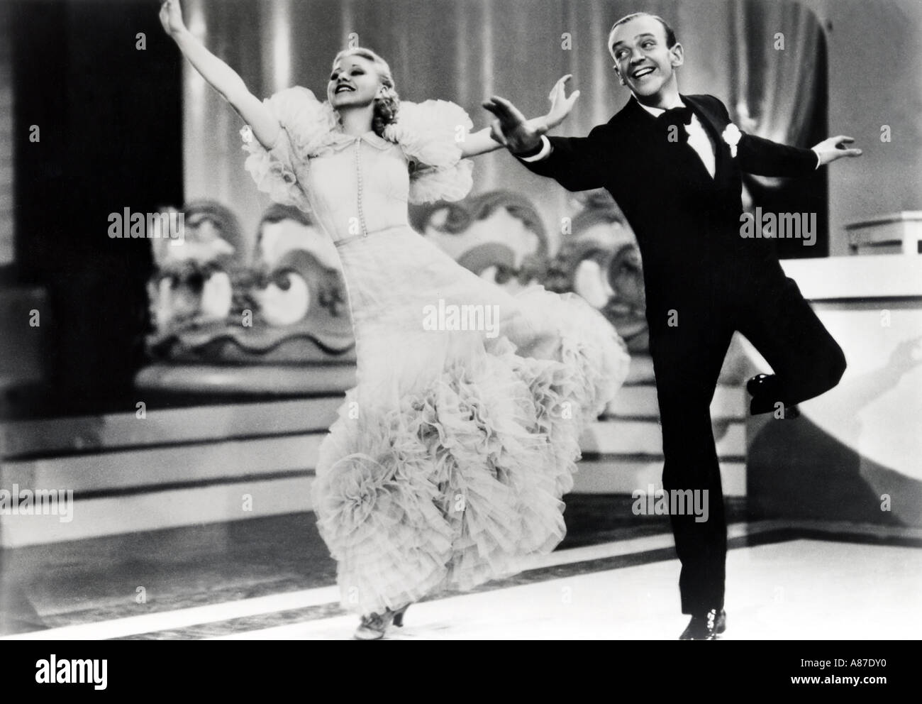 Tiempo de giro de 1936 RKO film con Ginger Rogers y Fred Astaire