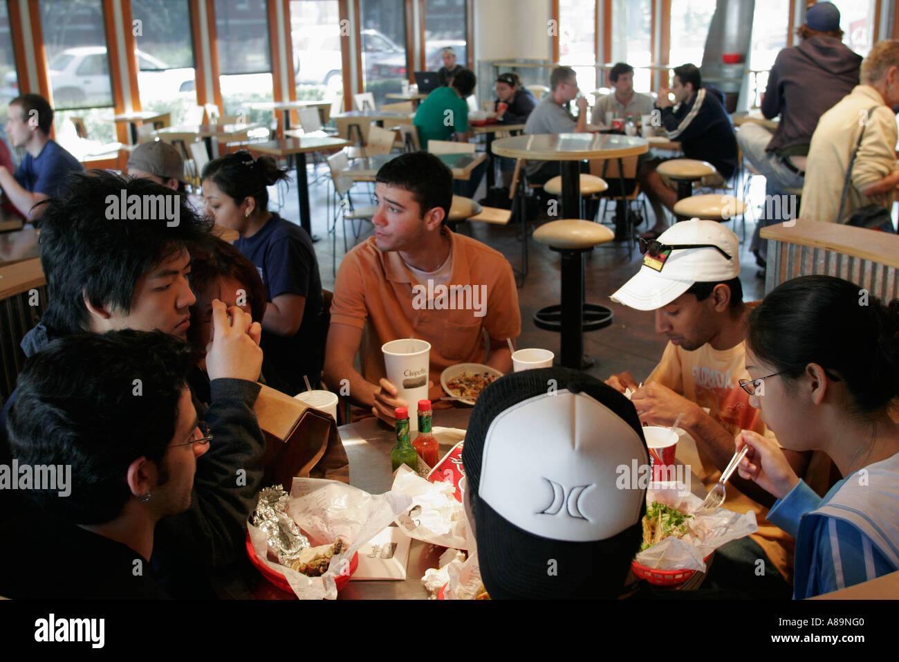 Gainesville Florida, Universidad de Florida, Chipotle Mexican