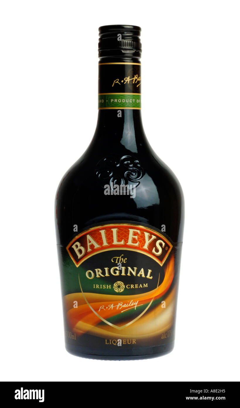 Licor de Crema irlandesa Baileys bebida Foto de stock
