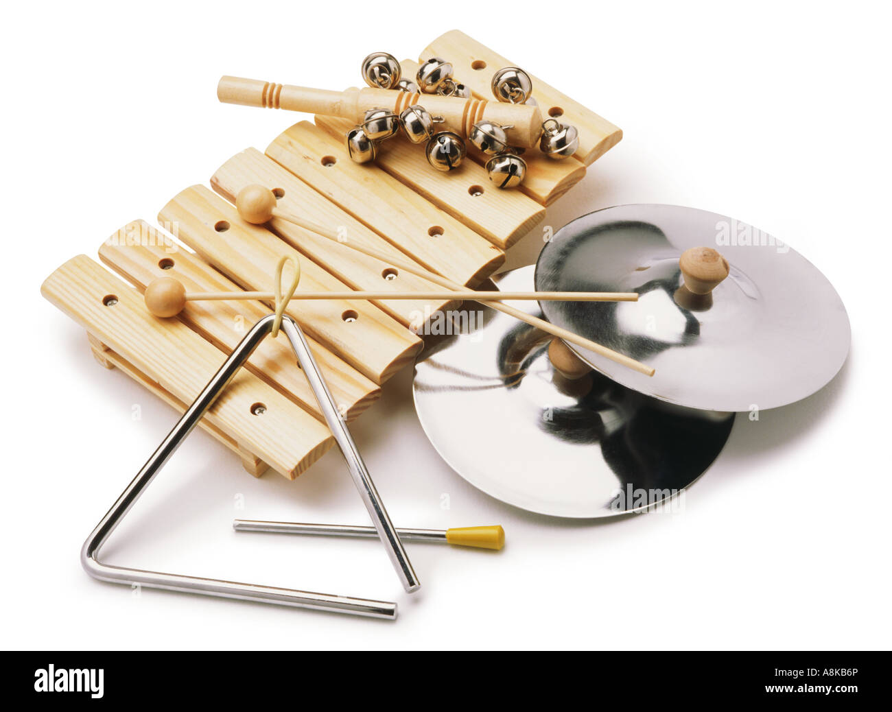 Instrumentos musicales infantiles Fotografía de stock - Alamy