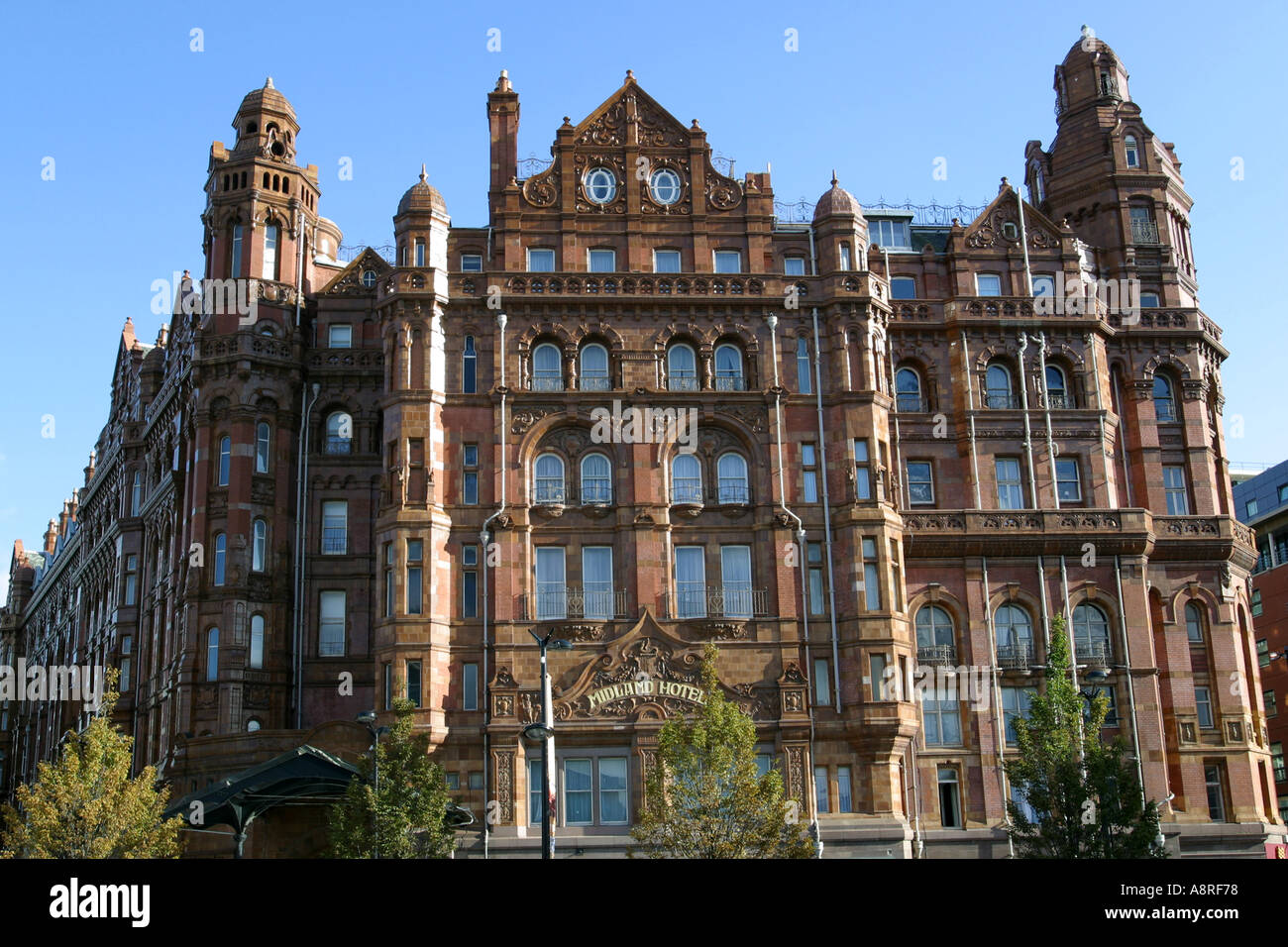 Midland Hotel Manchester UK Foto de stock