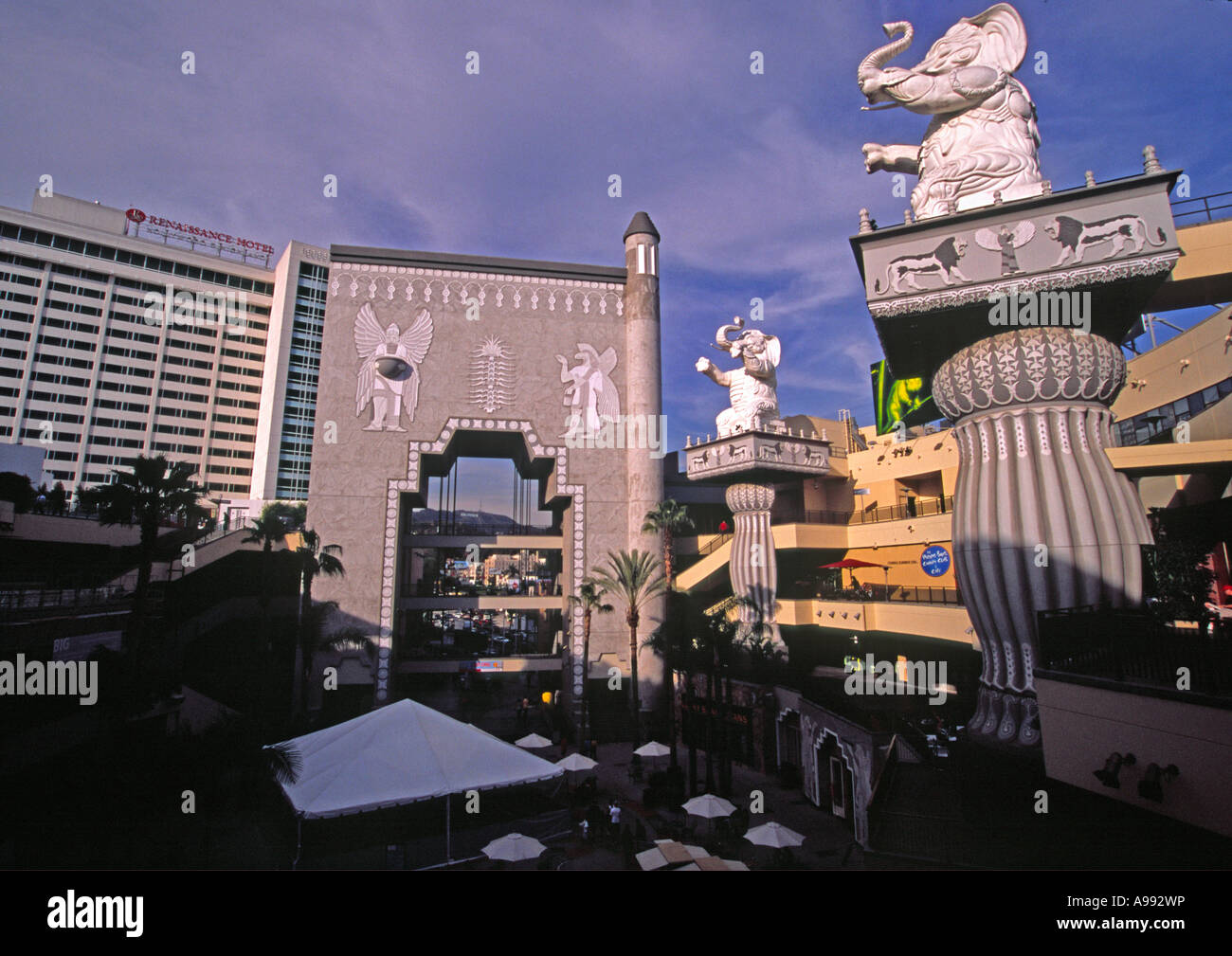 El Dolby Theatre de Hollywood, el Teatro Kodak de Los Ángeles, California, EE.UU. Foto de stock