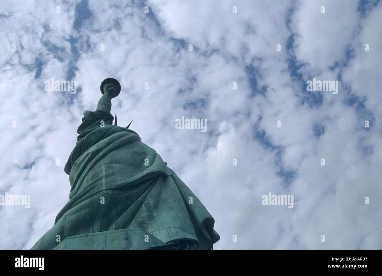 La estatua de la libertad Foto de stock