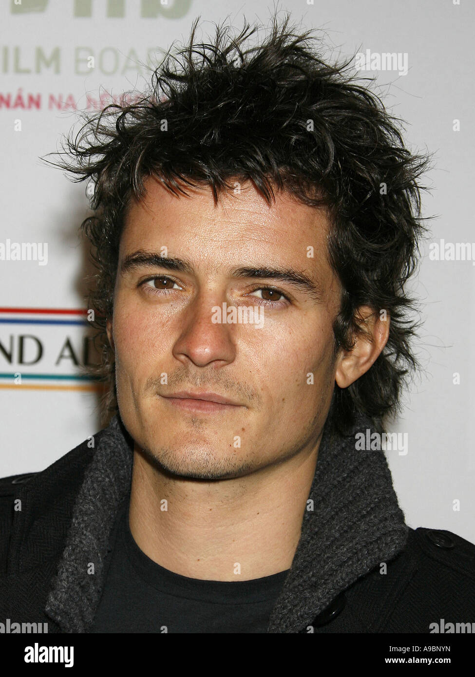 ORLANDO BLOOM - actor inglés en 2007 Foto de stock