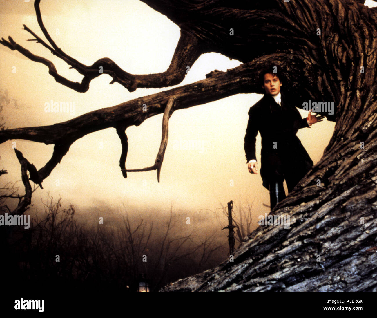 SLEEPY HOLLOW - 1999 Paramount film con Johnny Depp Foto de stock