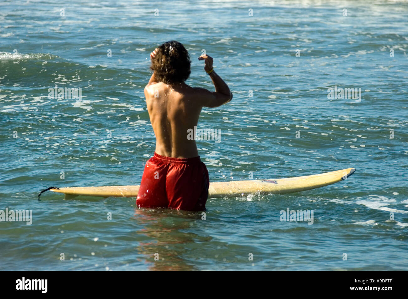 Surfista de Puerto Escondido, Oaxaca, México Fotografía de stock - Alamy