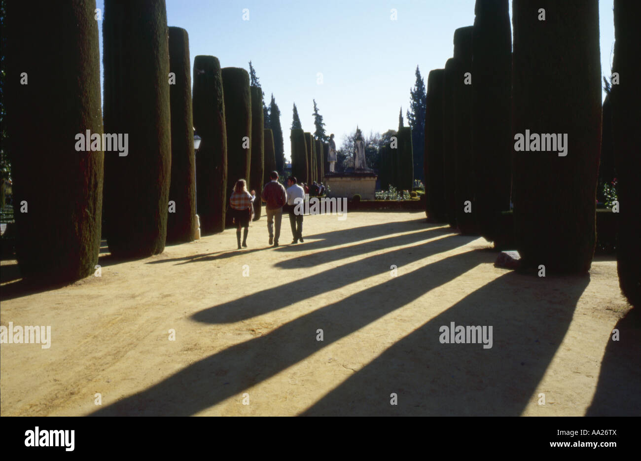 Jardines del Alcázar, Córdoba Andalucía España Foto de stock