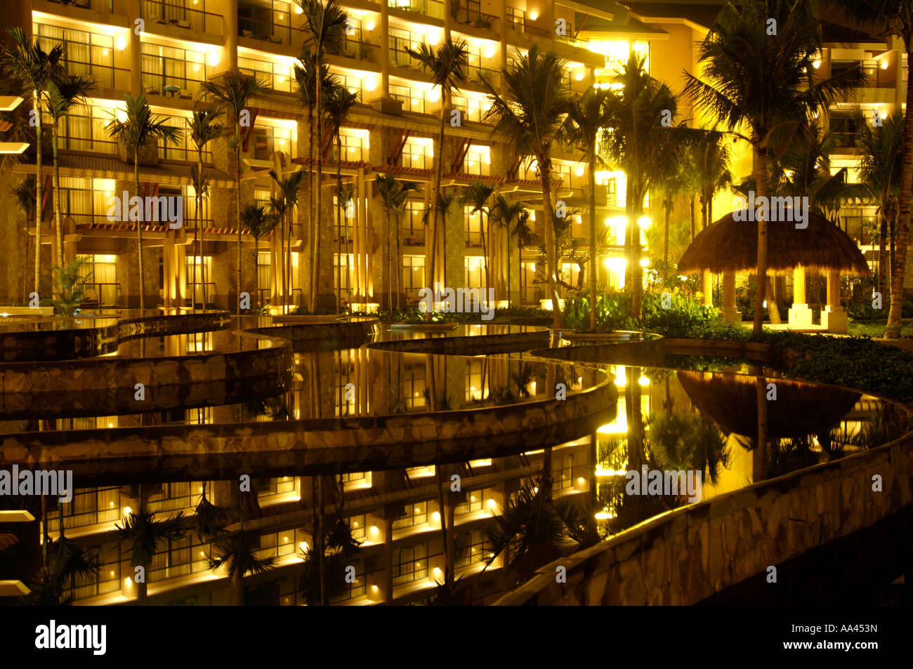 El Hilton Sanya Resort and Spa, Hainan, China. Marzo de 2006 Foto de stock
