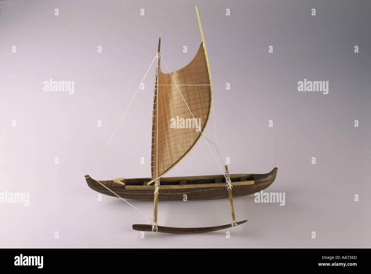 Polinesia canoa de Vela Fotografía de stock - Alamy