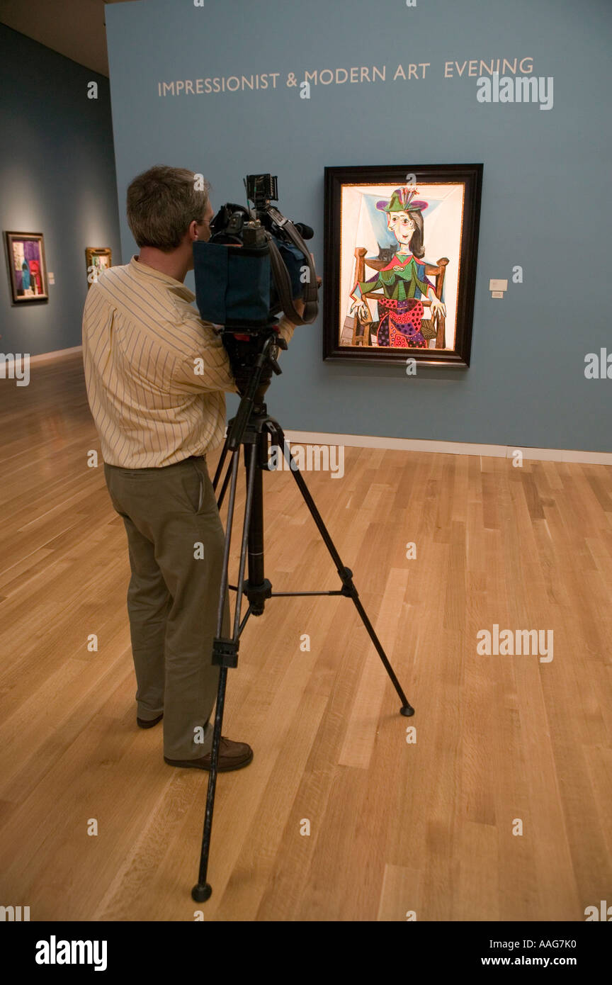 Vista previa multimedia de un impresionismo y arte moderno venta en Sotheby s en la Ciudad de Nueva York, EE.UU. Foto de stock