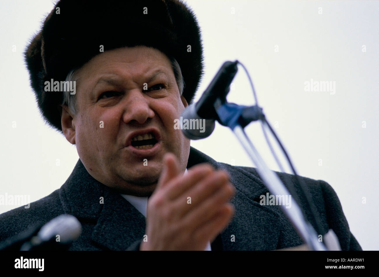 BORIS YELTSIN Boris Yeltsin 1989 Fotografía de stock - Alamy