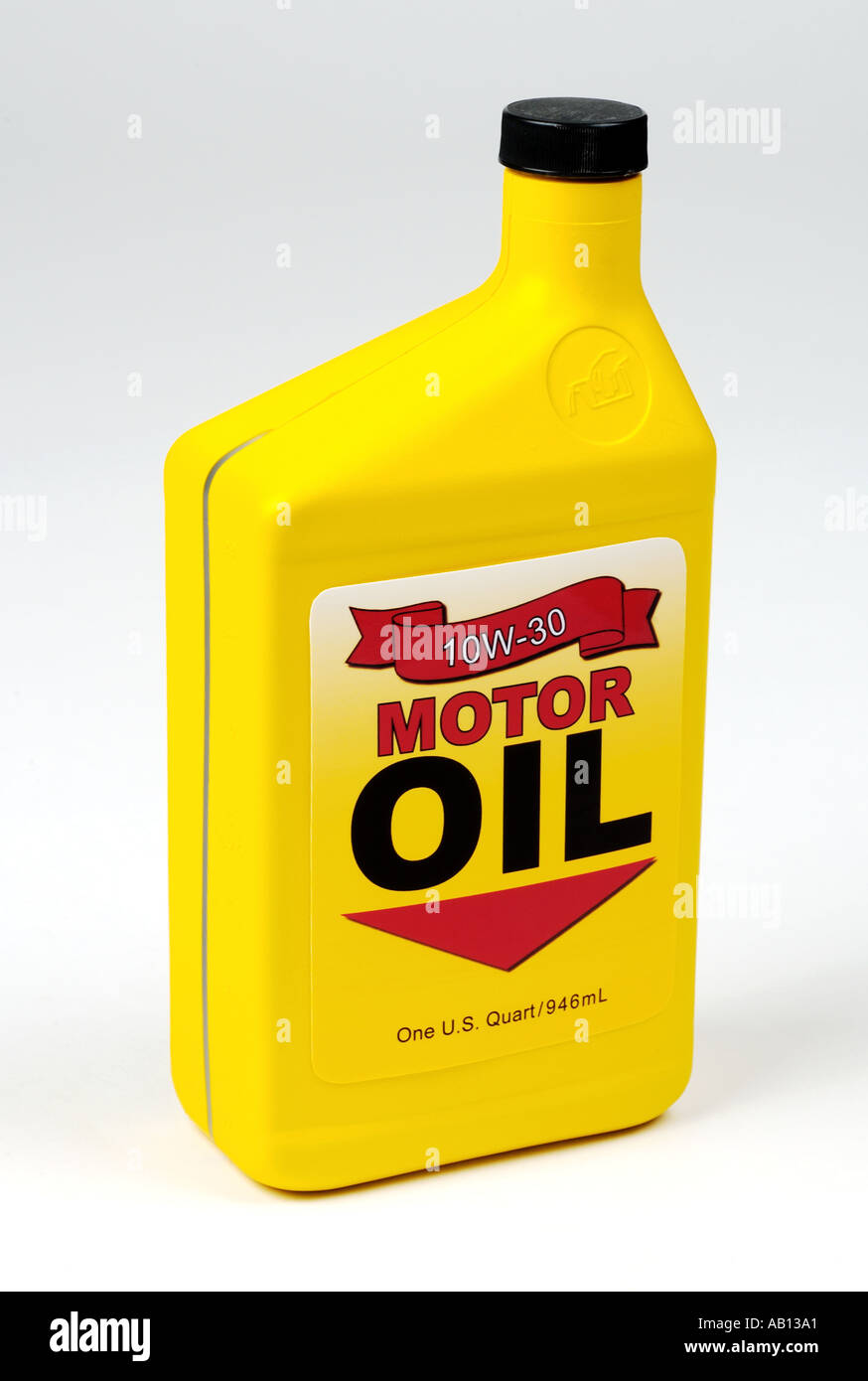 Botella de aceite de motor genérico Foto de stock