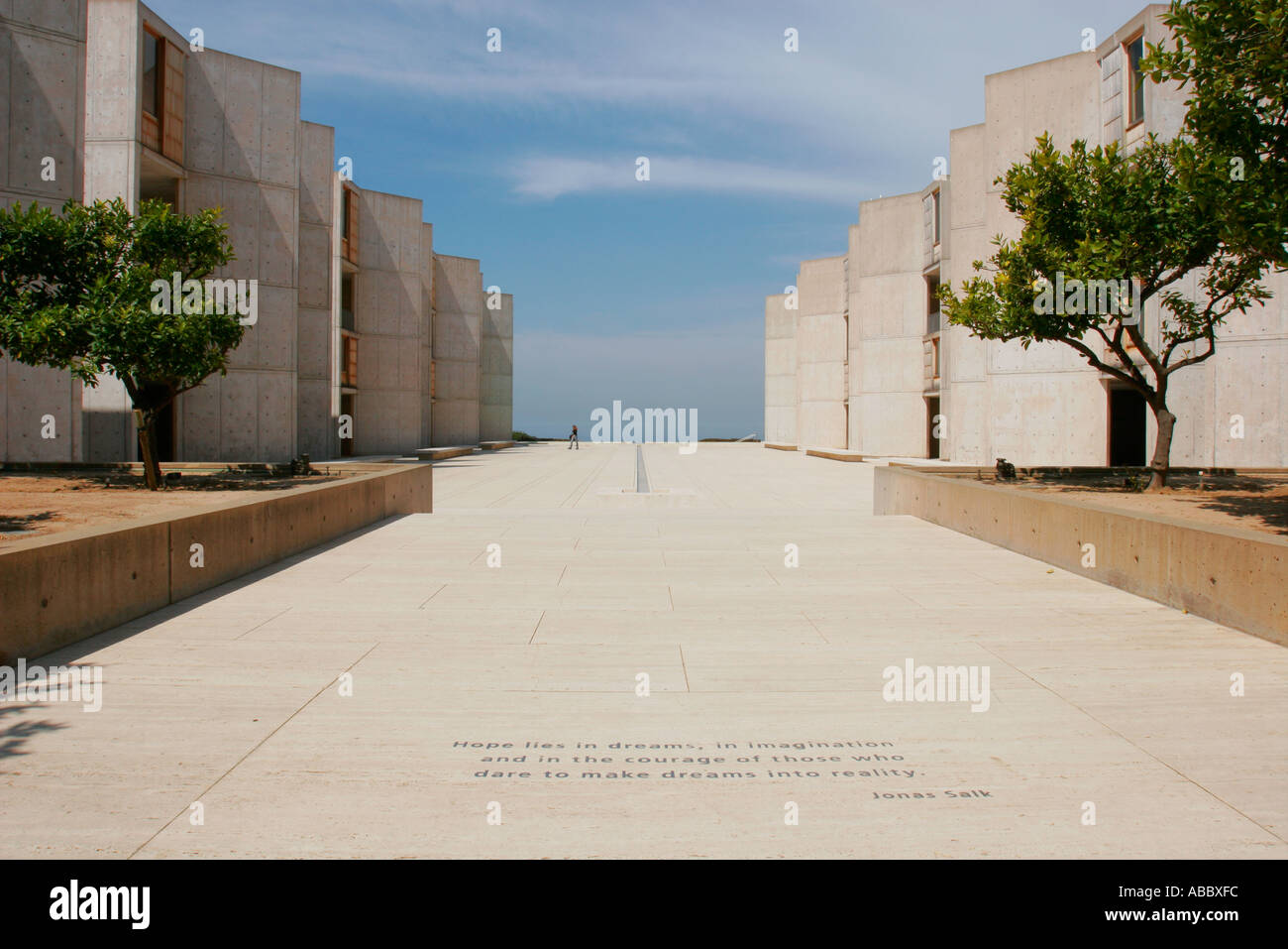 Instituto Salk de la Jolla, sede de la lujosa pasarela de Louis