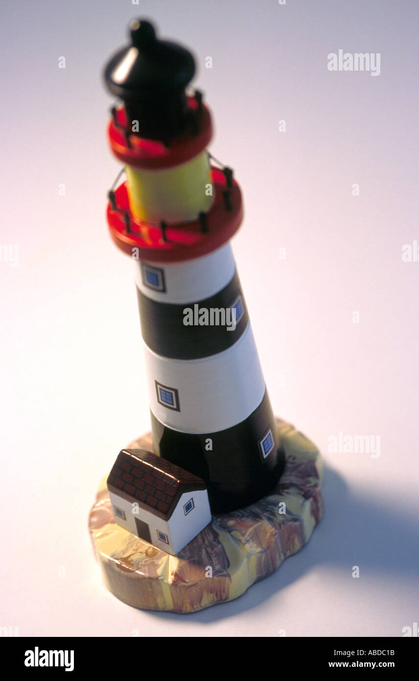 Faro de juguete Fotografía de stock - Alamy