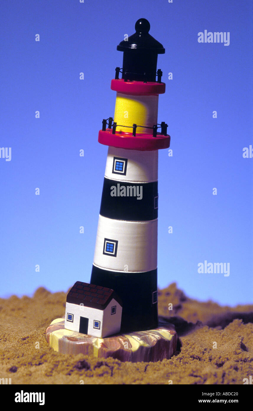 Faro de juguete Fotografía de stock - Alamy