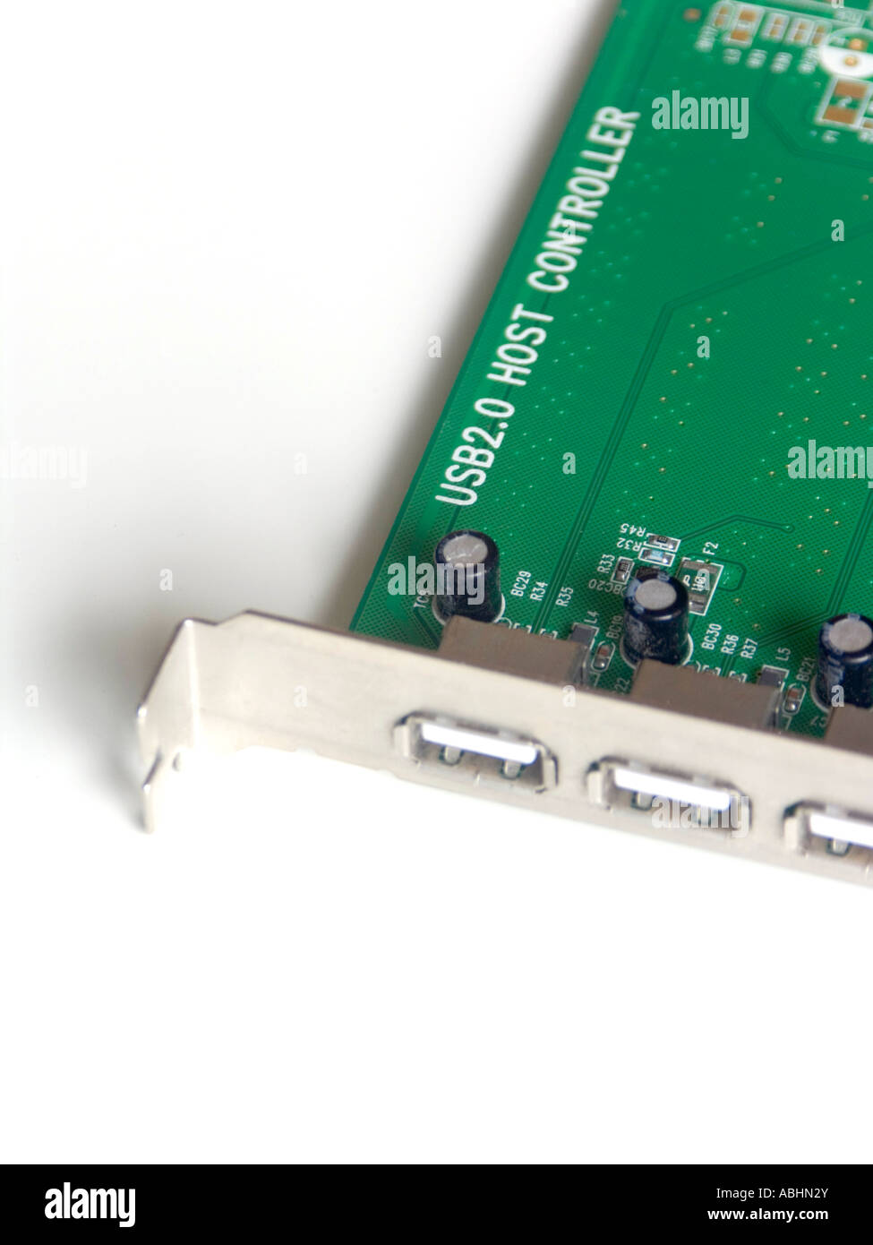 Los puertos de controlador PCI USB 2.0 Fotografía de stock - Alamy