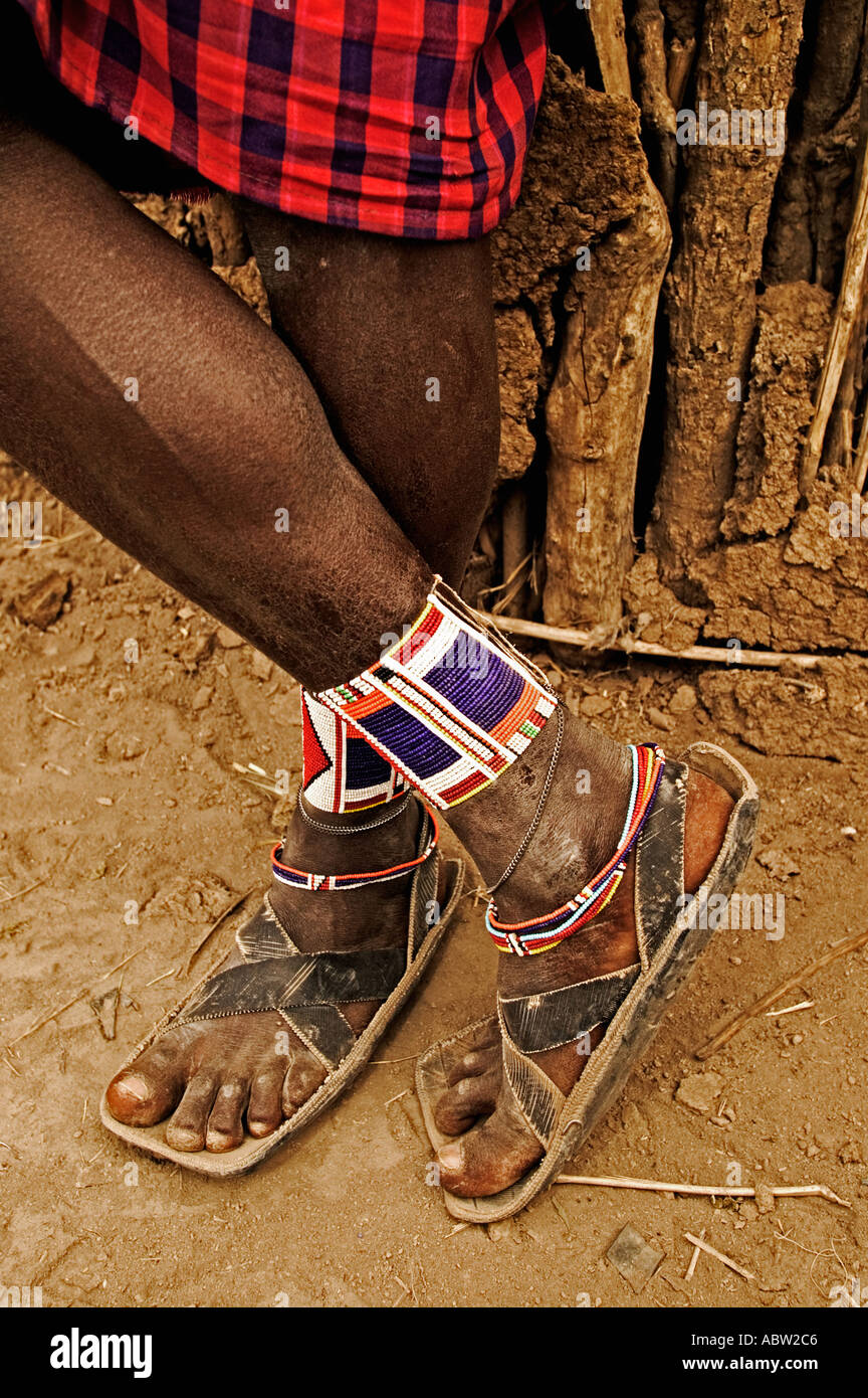 Sandalias de cuero para hombre fotografías e imágenes de alta resolución -  Alamy