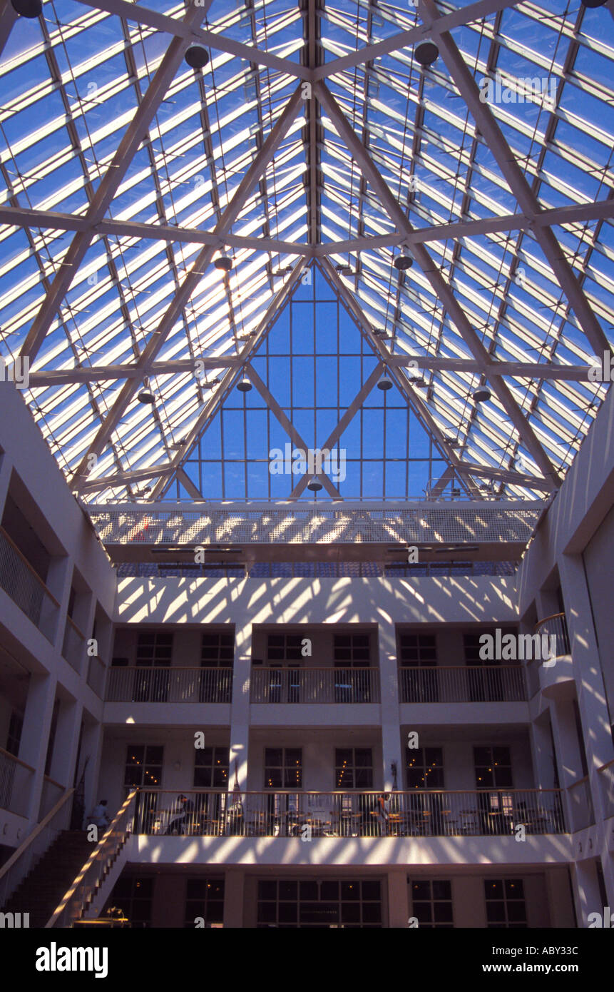 Atrio del Museo Nacional Nationalmuseet Copenhague Dinamarca Foto de stock