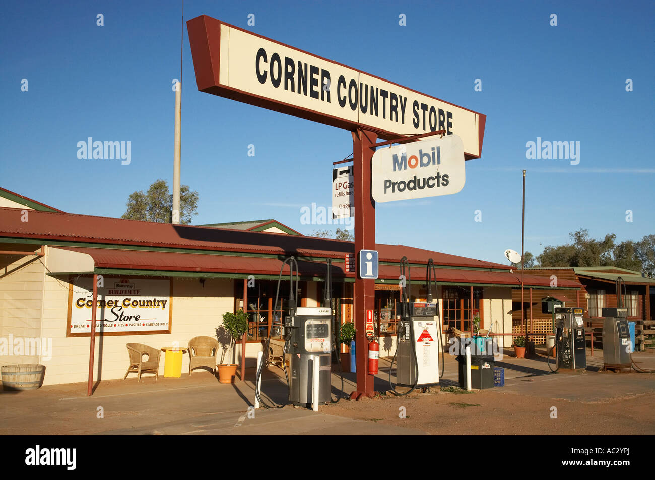 Esquina Country Store Tibooburra Outback New South Wales Australia Foto de stock