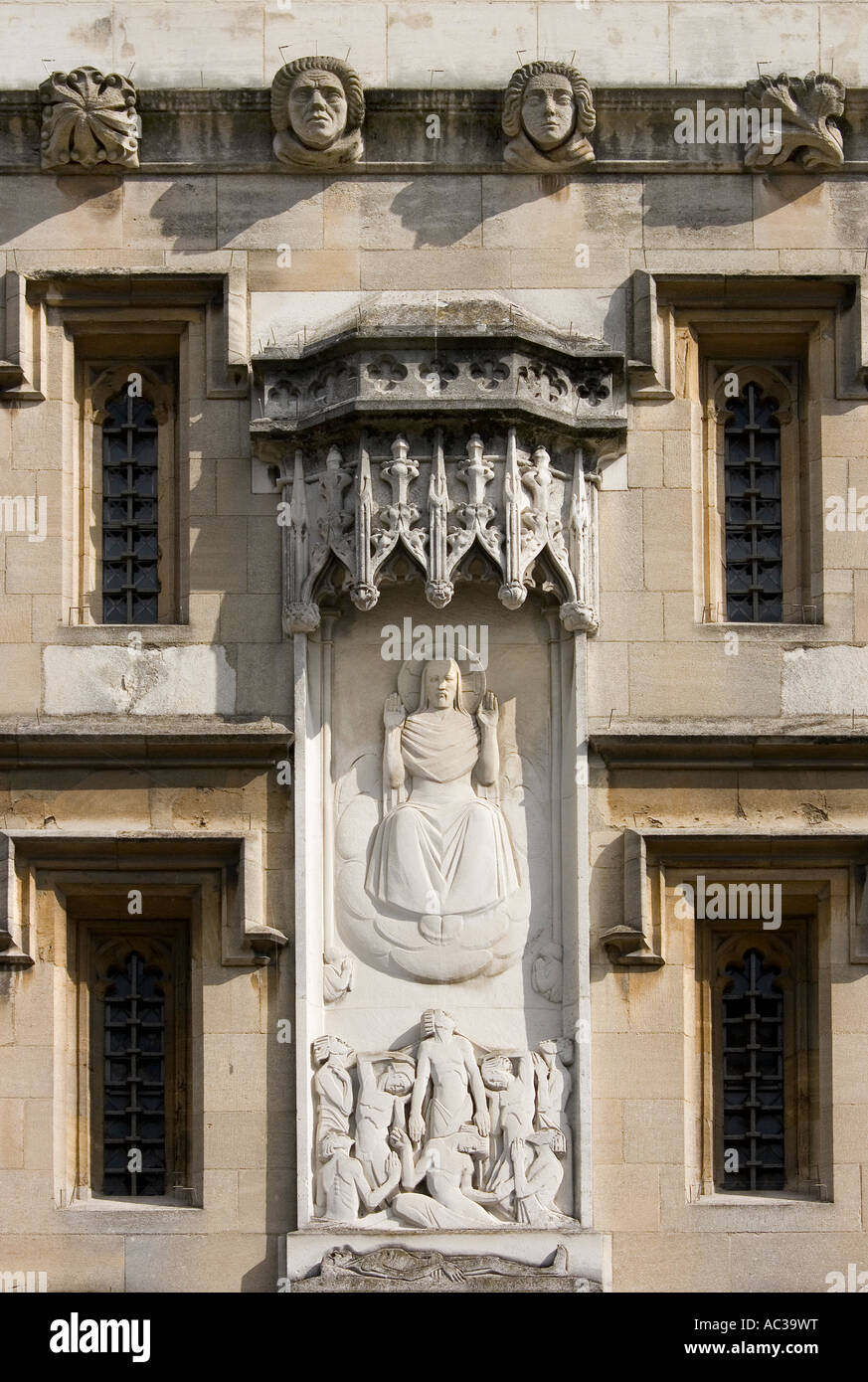 Fachada de Brasenose College Oxford 3 Foto de stock