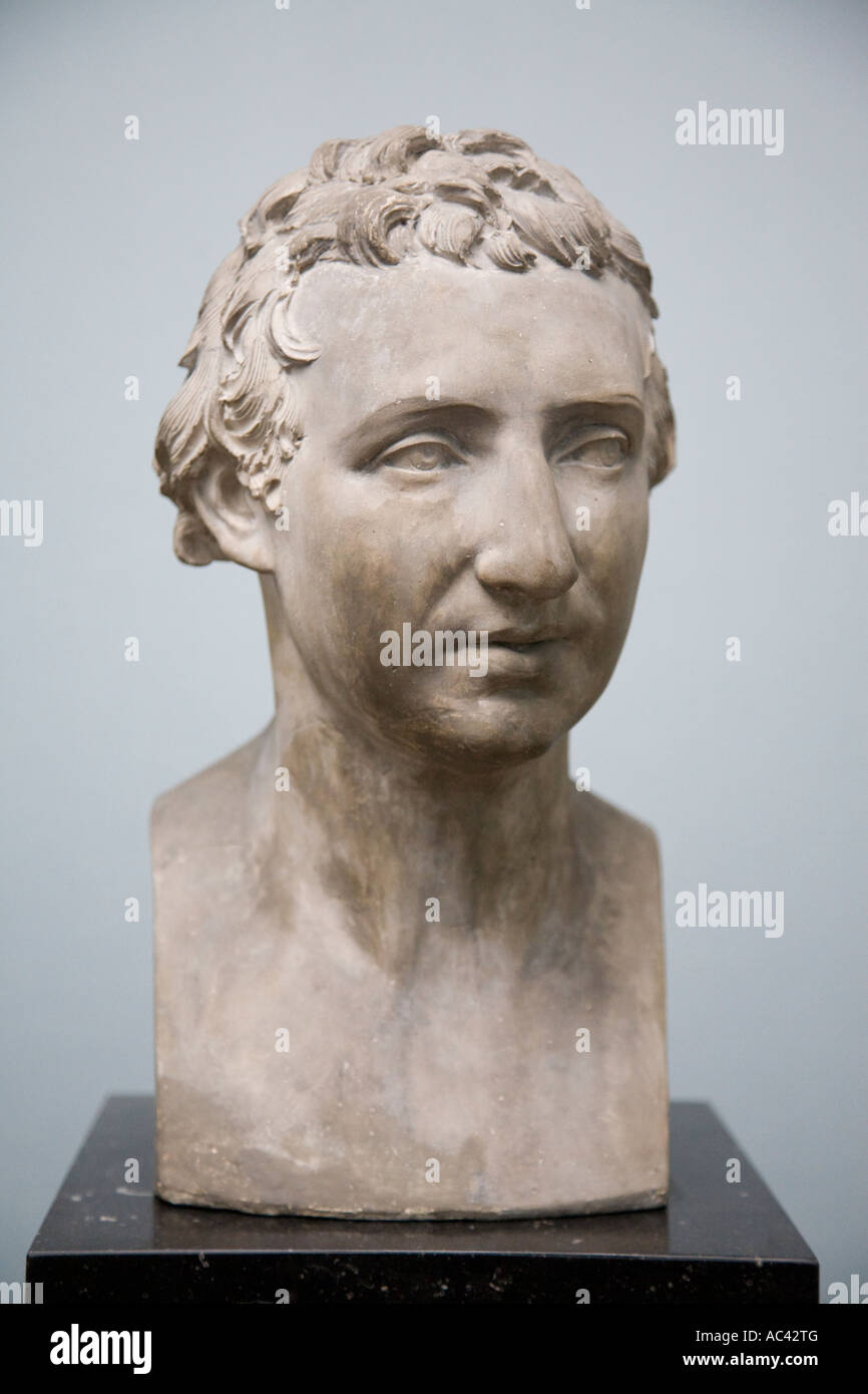 Autorretrato 1790 94 por Johann Gottfried Schadow 1764 1850, Alte Nationalgalerie, Berlín, Alemania Foto de stock