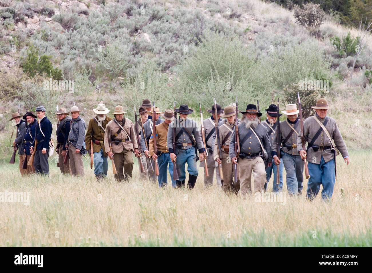 Guerra Civil reconstrucción batallas de Glorieta Pass y el Cañón del
