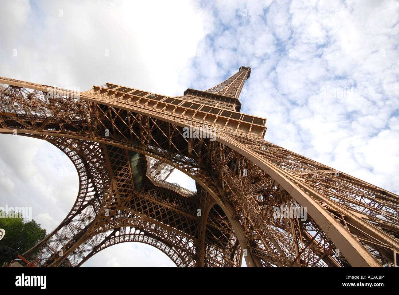 La Torre Eiffel de París Foto de stock
