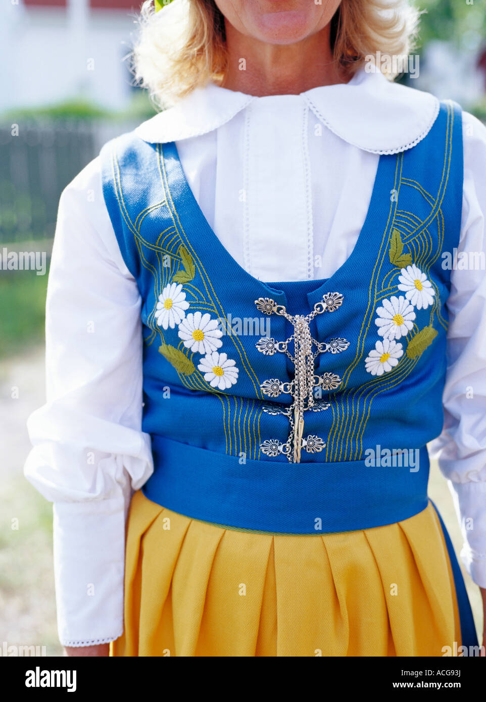 Un vestido tradicional sueca Fotografía de stock - Alamy