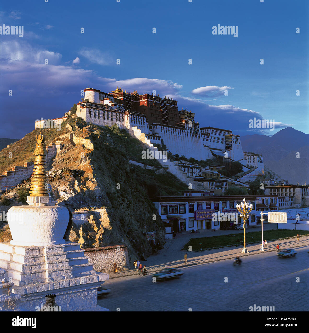 Lhasa, Tibet, China Foto de stock