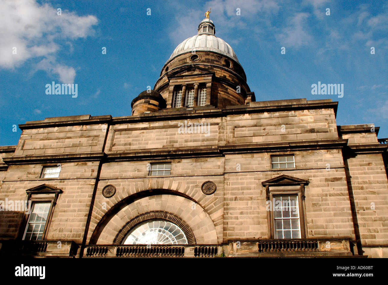 Antiguo Colegio Dome, la Universidad de Edimburgo, Edimburgo, Escocia, Reino Unido Foto de stock