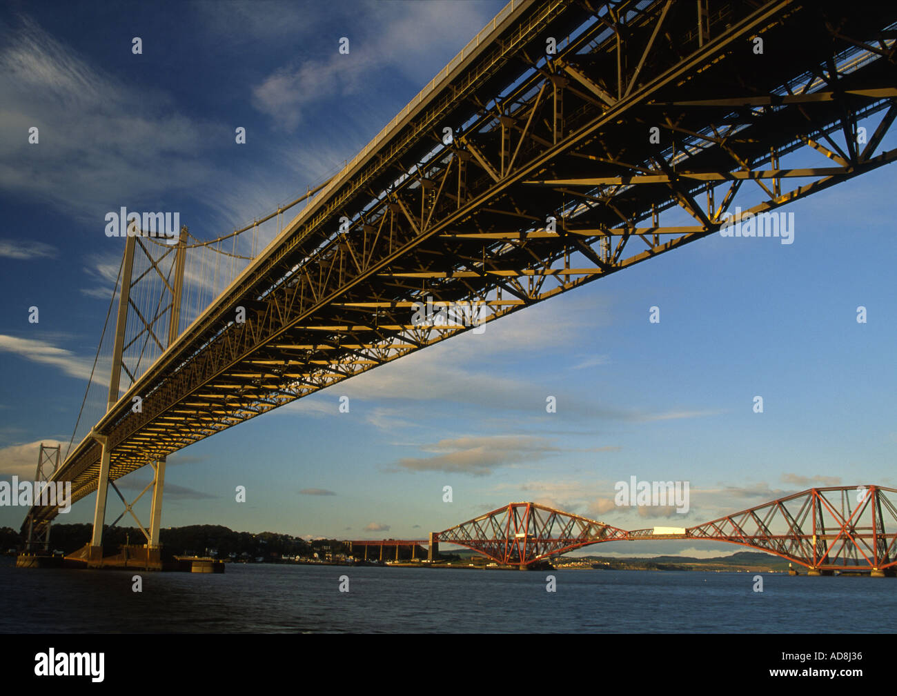 Los puentes de Forth, Escocia Foto de stock