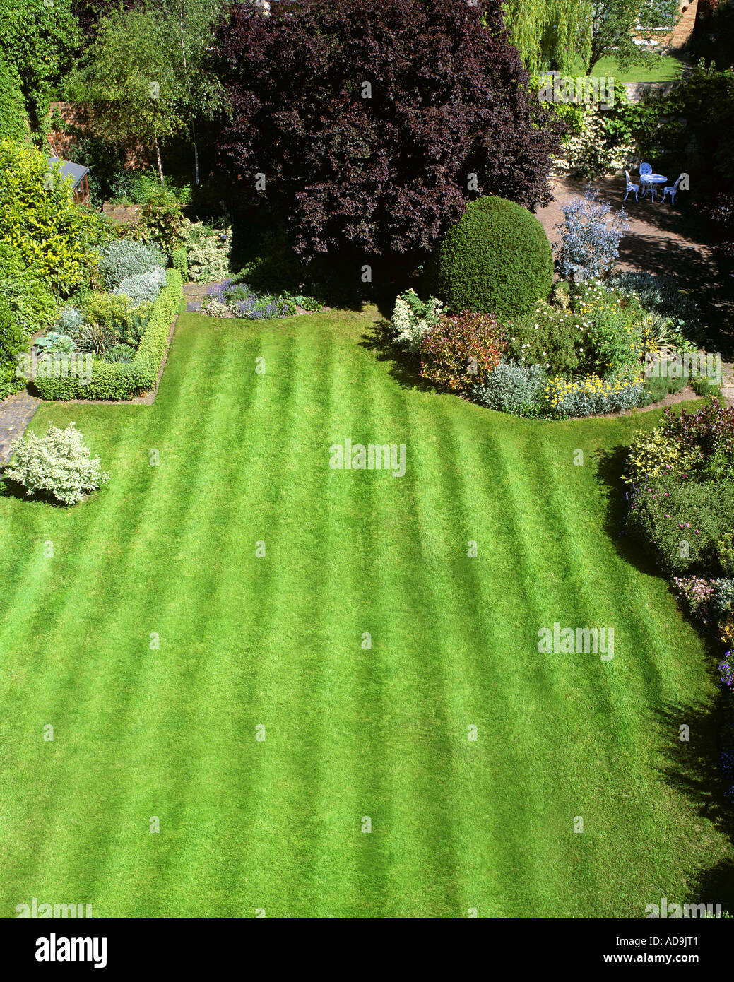 GB - GLOUCESTERSHIRE: Jardín Escena en Parkgate en Cheltenham Foto de stock