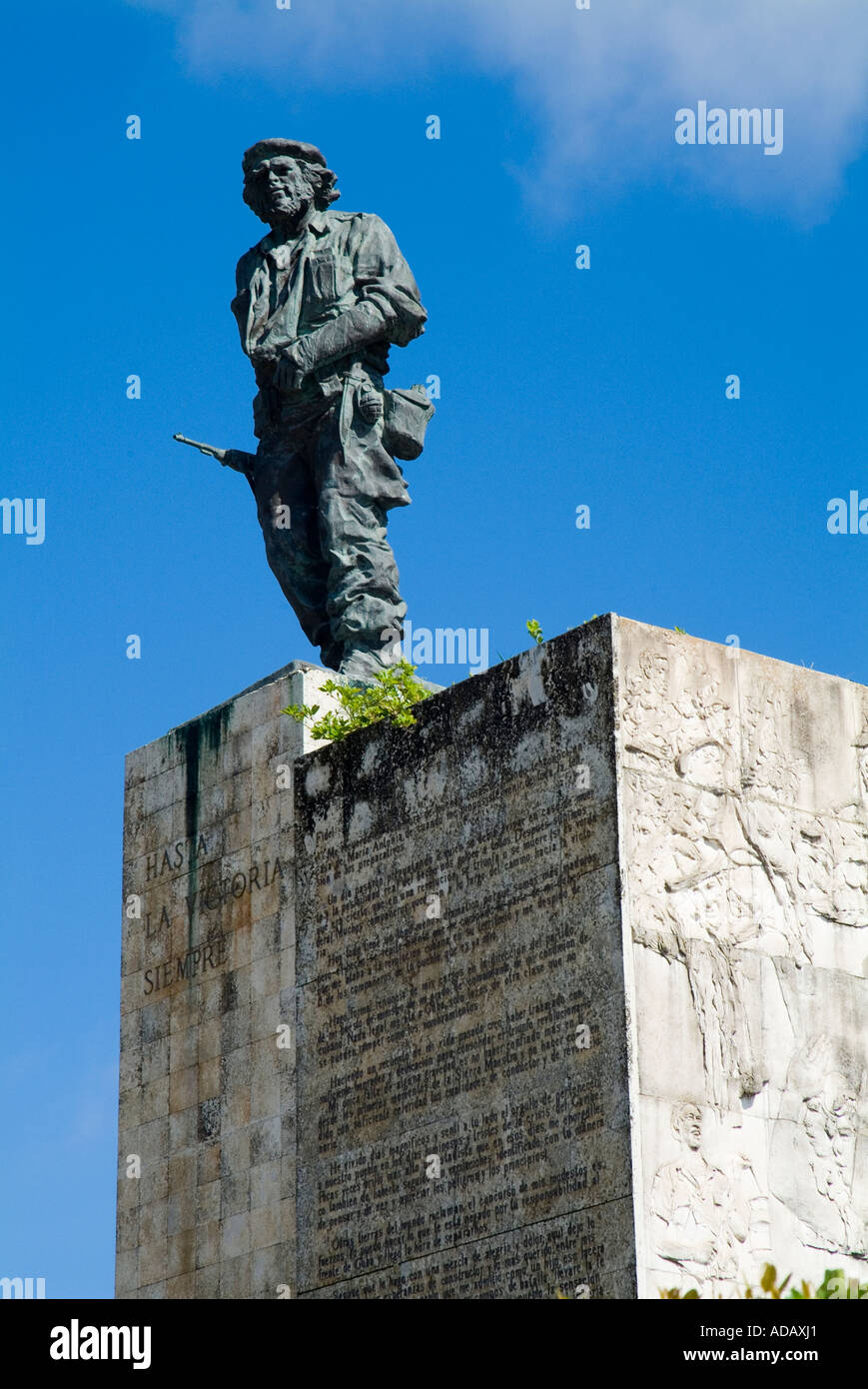 Memorial Che Guevara estatua en la Plaza de la Revolución, Santa Clara, Villa Clara, Cuba. Foto de stock