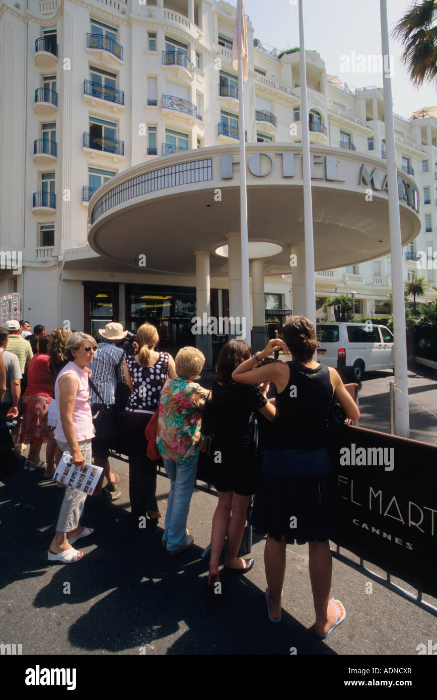 Cannes, Alpes-Maritimes, cote d'azur, Riviera Francesa, 06, tepezcuintle, Francia Foto de stock