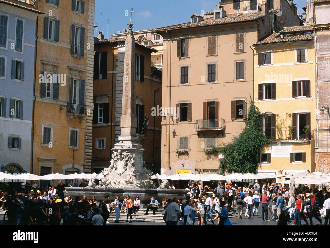 Piazza della Rotonda Roma Italia Fotografía de stock Alamy