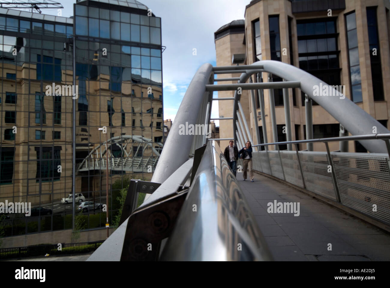 Siglo XXI Edimburgo Foto de stock