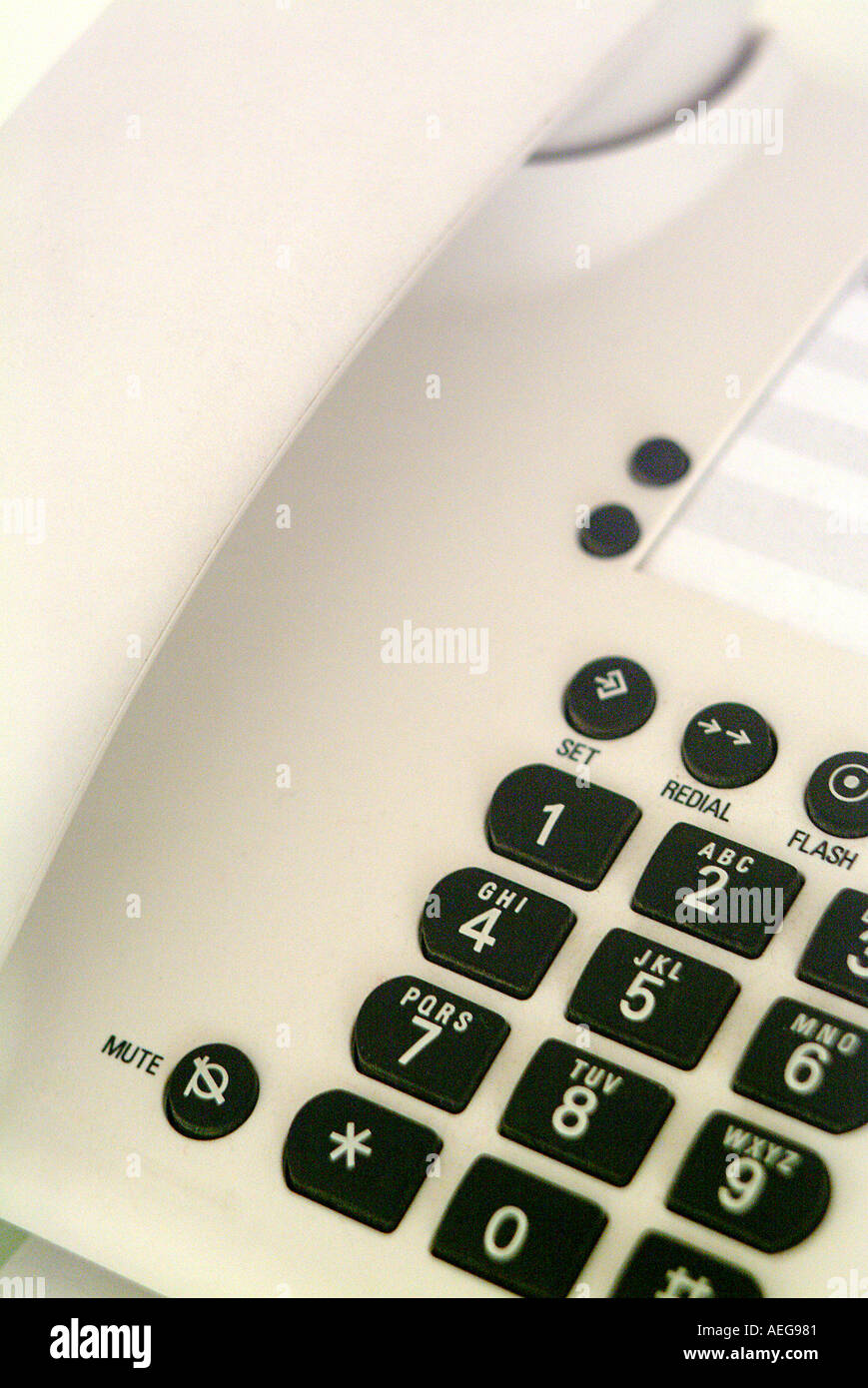 Sweet Home comunicaciones números de teclado Teclas Altavoz botones office  home mute letras concepto abstracto de plástico tecnología tel Fotografía  de stock - Alamy
